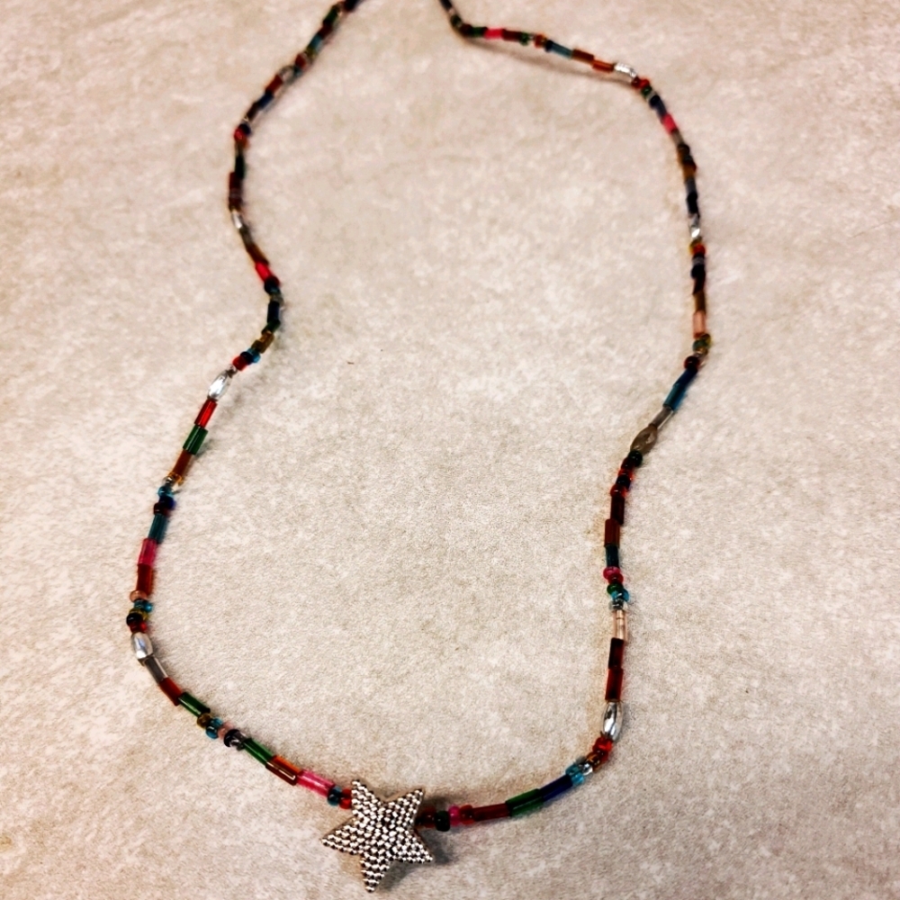 👸📿 Christmas Star Handmade Necklace